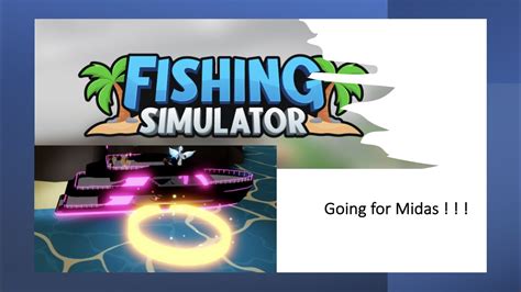 midas fish fishing simulator price